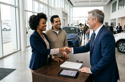 DriveWise advisor meeting with a borrower